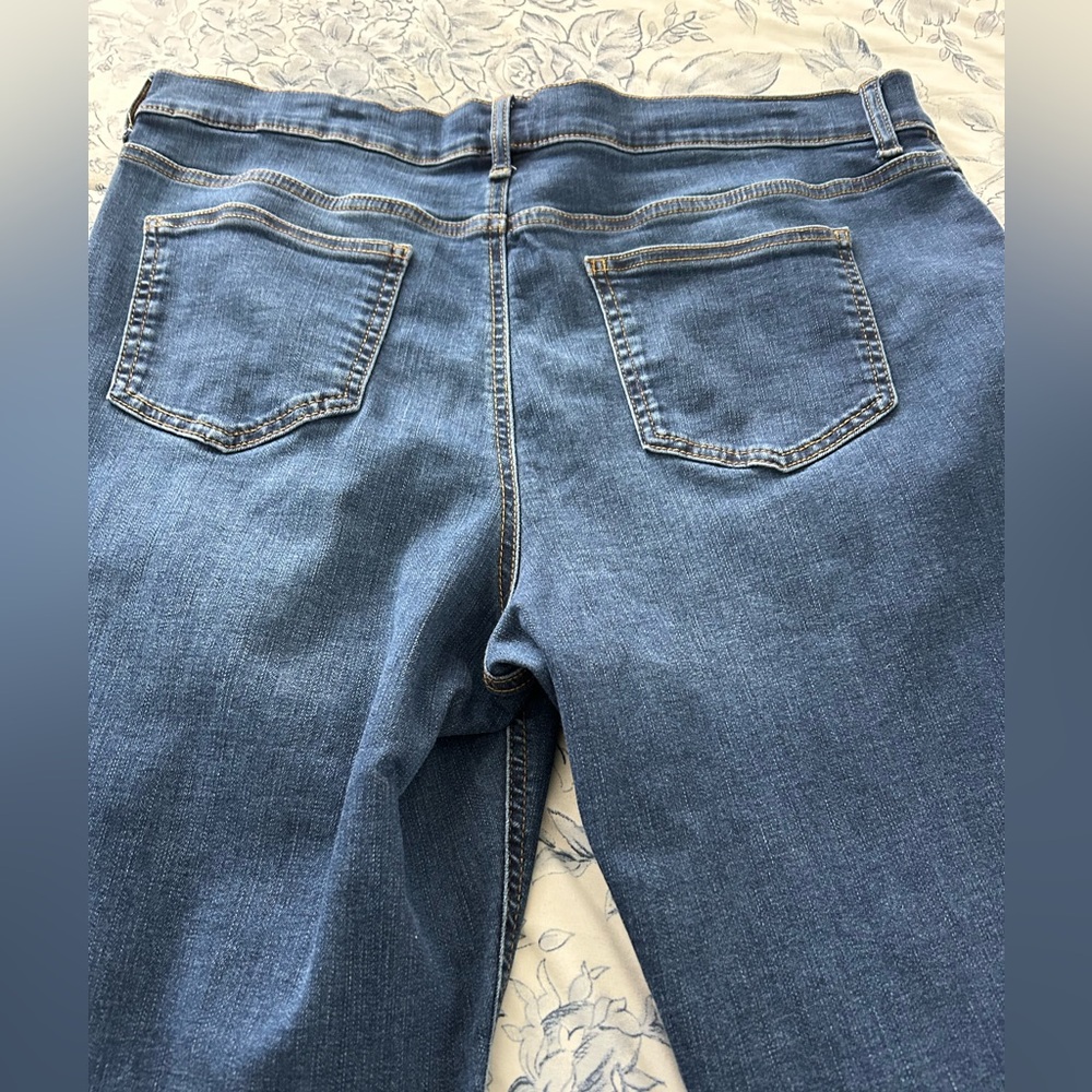 Encore by Idina Menzel High Waisted
Crop Jeans - Picture 4 of 5